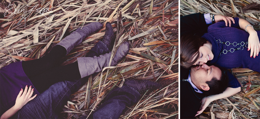 barn country engagement session illinois farm -1